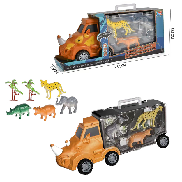 CAMION RHINO TRANSPORTA ANIMALITOS