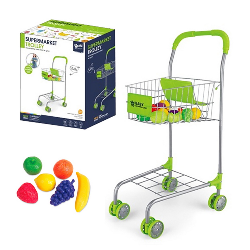 CARRITO SUPERMECADO METALICO