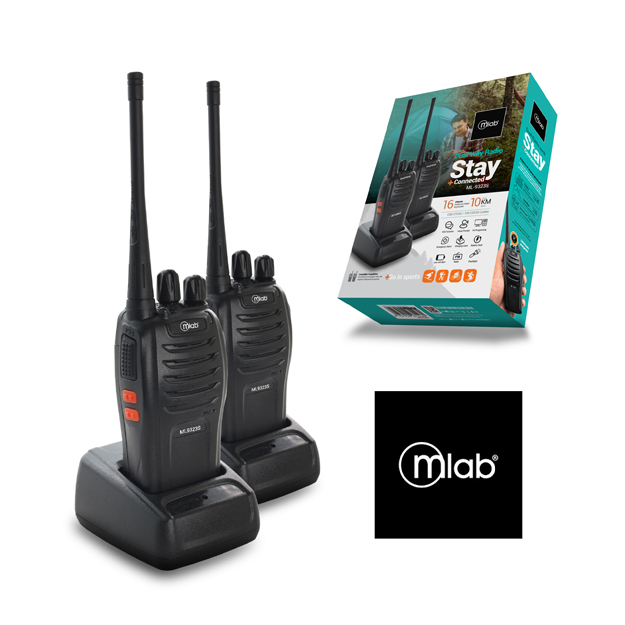 KIT 2 INTERCOMUNICADORES 16 CANALES  MLAB