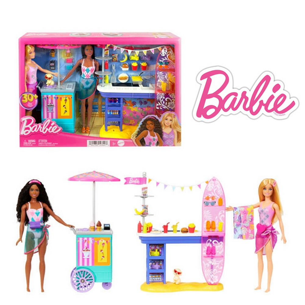 BARBIE PASEO EN LA PLAYA