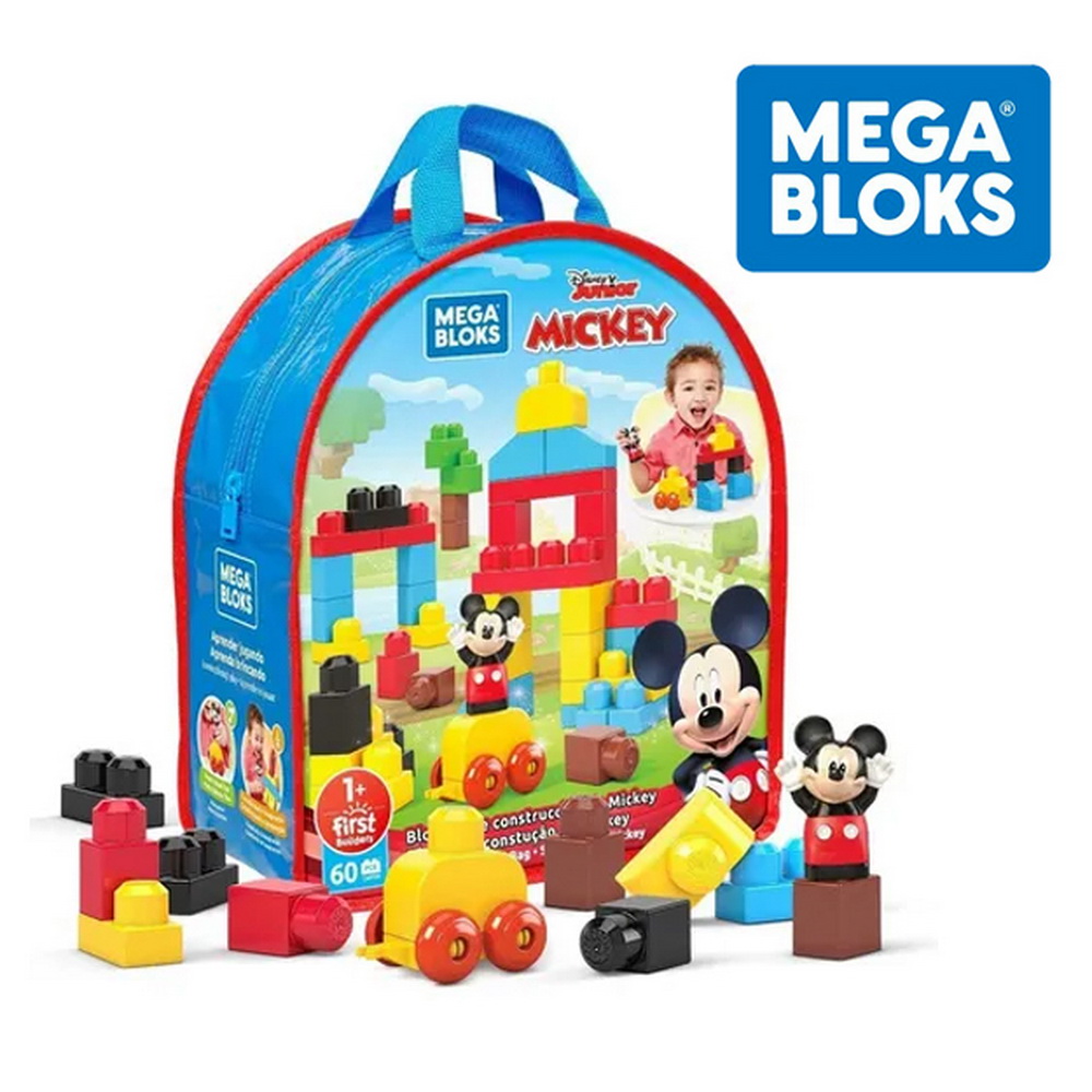 MEGA BLOKS  BOLSA CONSTRUCCION MICKEY