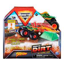 MONSTER JAM SET VEH + KINETIC SAND (aleatorio)