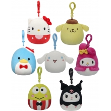 (509)HELLO KITTY PLUSH CLIP 10 CM (aleatorio)