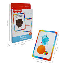 CARTAS DIDACTICAS APRENDE FORMAS Y COLORES