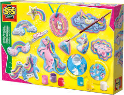 Moldes y Pintura: Unicornios